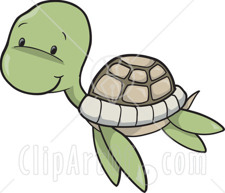 cute sea turtle